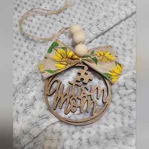 Autism Mom Car Charm - Autism Awareness- NWOT